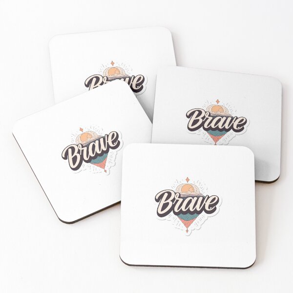 Item preview, Brave Affirmation Sticker | Embrace Courage & Strength designed and sold by AwakenedAlchemy9.