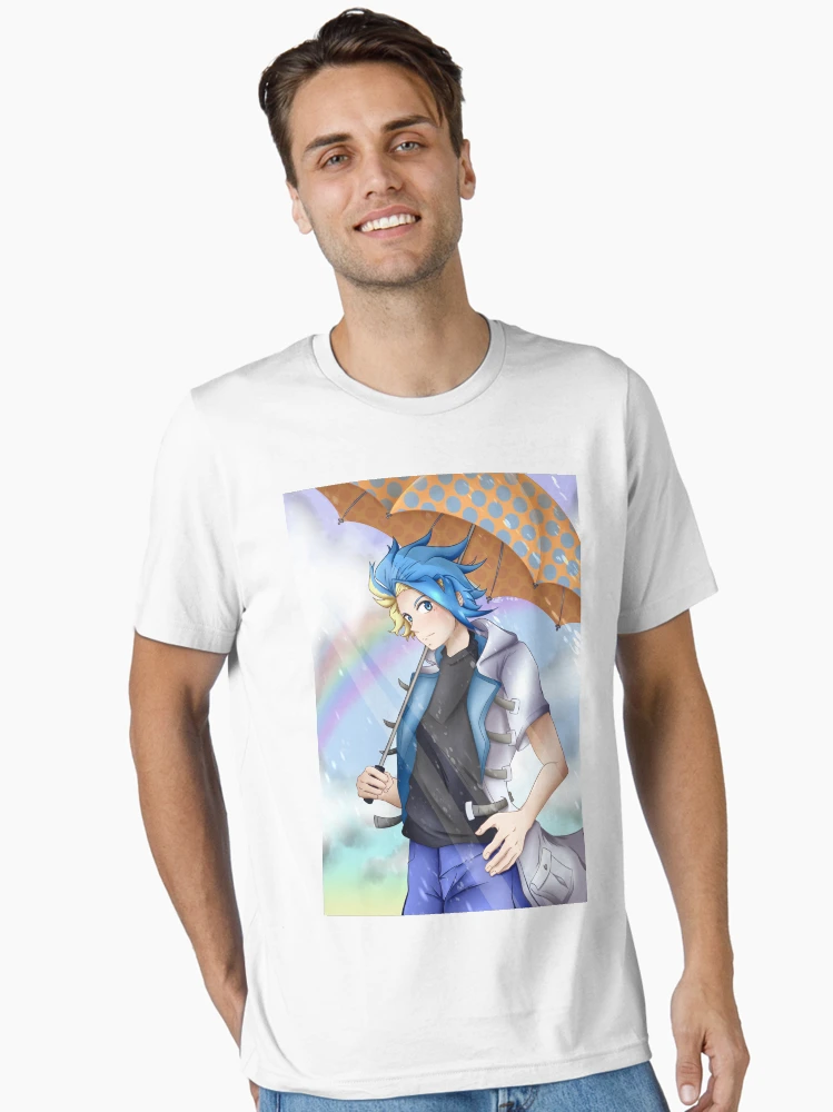 Ekusu Kurosu under the Rain from Beyblade X