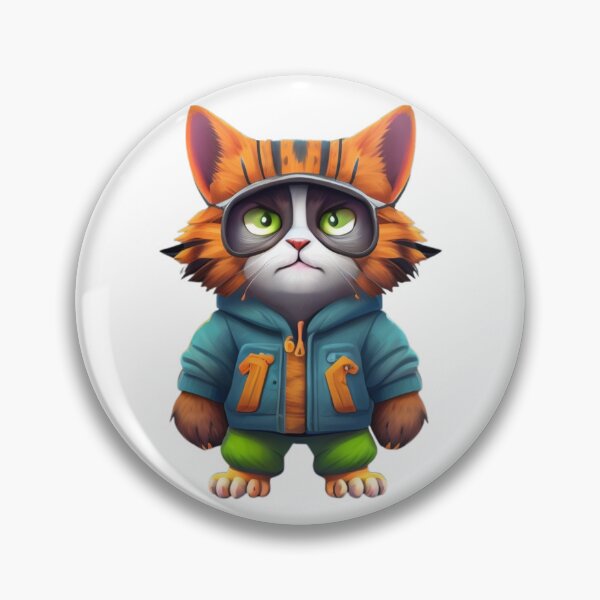 Item preview, Stylish cat designed and sold by RAA-Logo-Image.
