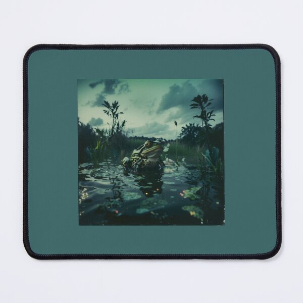 Item preview, A nervous frog in a pond. designed and sold by Greezey.