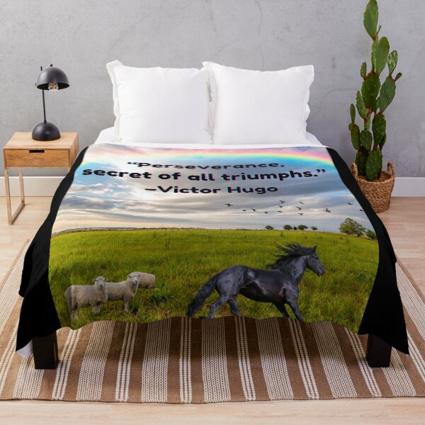 Item preview, "Perseverance, secret of all triumphs."  designed and sold by Planet Agora.