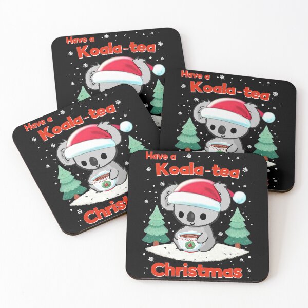 Item preview, Have a Koala-Tea Christmas  designed and sold by FunandWhimsy.