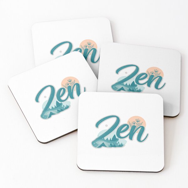 Item preview, Zen Affirmation Sticker | Embrace Calm & Mindfulness designed and sold by AwakenedAlchemy9.