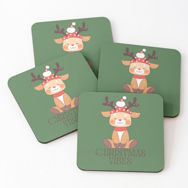 Item preview, Christmas Vibes - Cute Reindeer designed and sold by HomeFreewithMe.