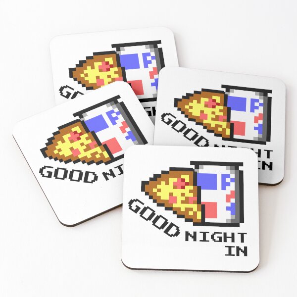 Item preview, Good Night Pizza and Pop from Commander Keen designed and sold by Softalgia.