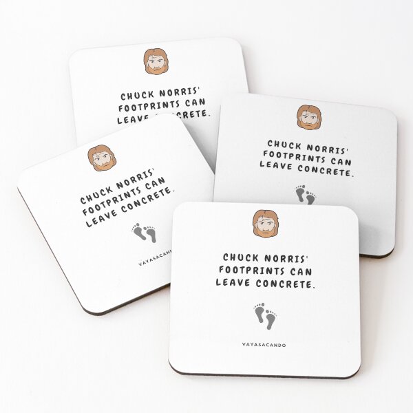 Item preview, Chuck Norris: Footprints in Concrete designed and sold by VayaSacando.
