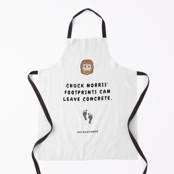 Item preview, Chuck Norris: Footprints in Concrete designed and sold by VayaSacando.