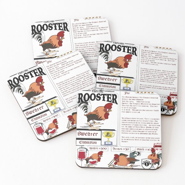 Item preview, Fighting rooster card designed and sold by Betojimenez13.