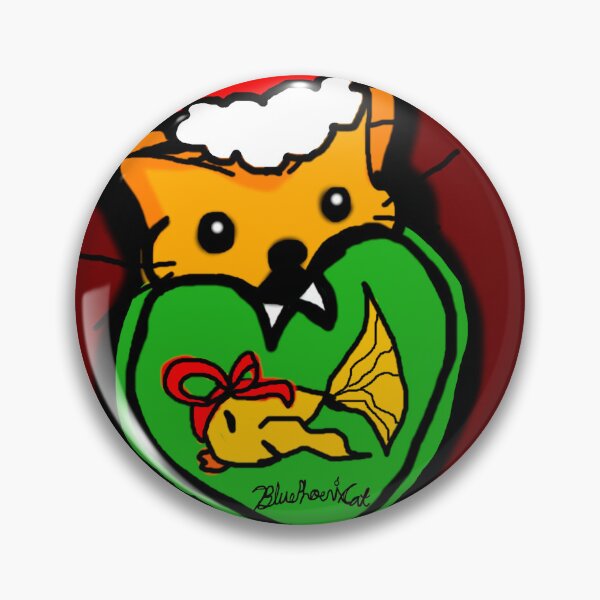 Item preview, Christmas Cat-Fish Cat designed and sold by BluePhoenixCat.