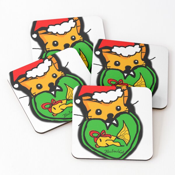 Item preview, Christmas Cat-Fish Cat designed and sold by BluePhoenixCat.