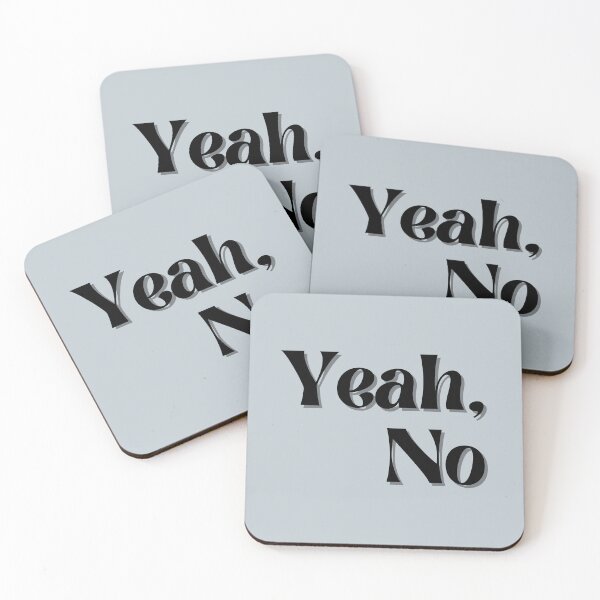 Item preview, Yeah, No. Sarcastic Humor. Funny Design. Bold.  designed and sold by Cindy Howe.