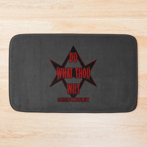 Item preview, Do What Thou Wilt designed and sold by Ragetroll.
