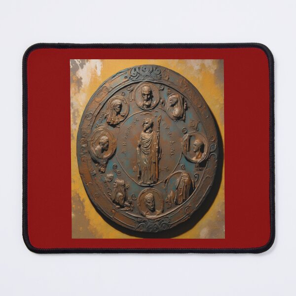 Item preview, "Ancient Aura: Roman Deity Coin" designed and sold by Artisticanvas.