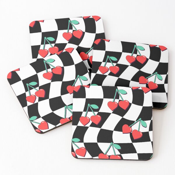 Item preview, Cherrylicious checks designed and sold by CoxCollective.