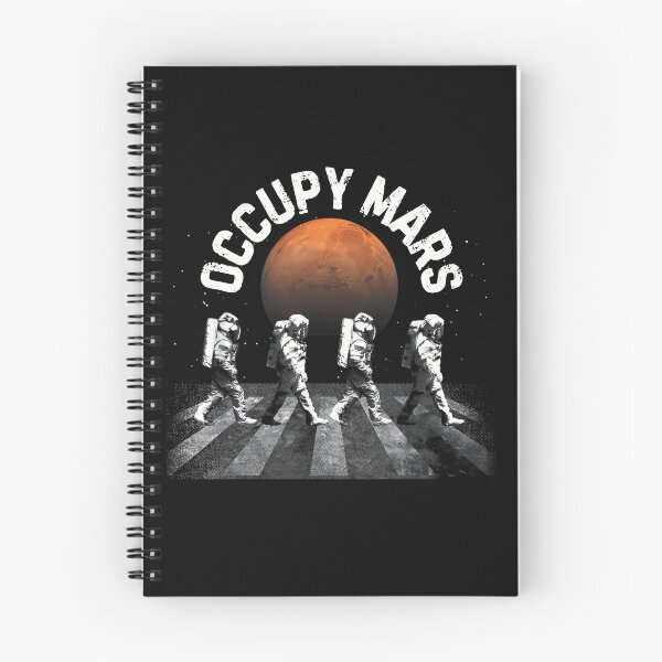 Artikelvorschau, Occupy Mars ... Astronauten überqueren die Straße entworfen und verkauft von AlienOccupation.