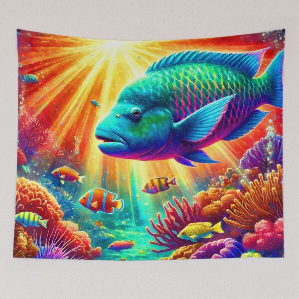 Item preview, Parrotfish #2 designed and sold by ChrisButler.