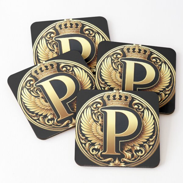 Item preview, Regal Monogram "P" Emblem designed and sold by ShihawyAhmad.