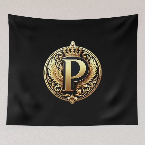 Item preview, Regal Monogram "P" Emblem designed and sold by ShihawyAhmad.