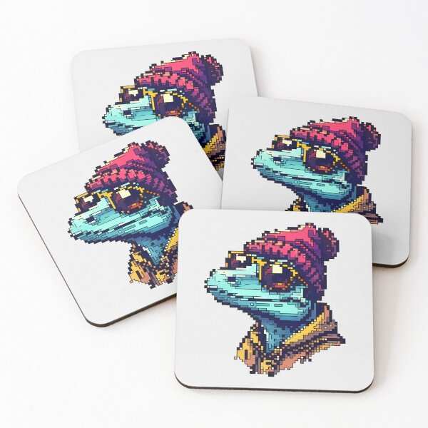 Item preview, Pixel Monitor Lizard designed and sold by NaturePixel.
