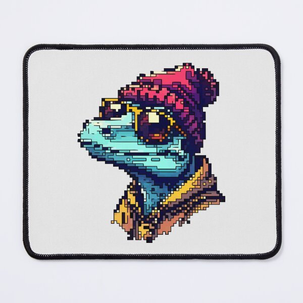Item preview, Pixel Monitor Lizard designed and sold by NaturePixel.