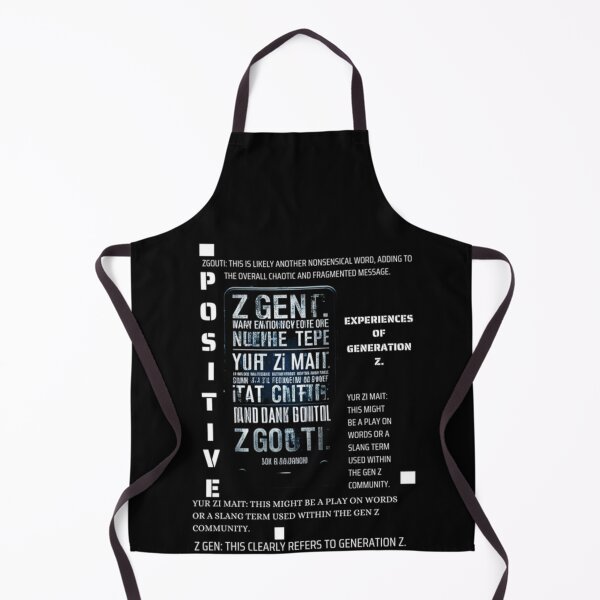 Item preview, experiences of Generation Z._Black designed and sold by oceanisea.