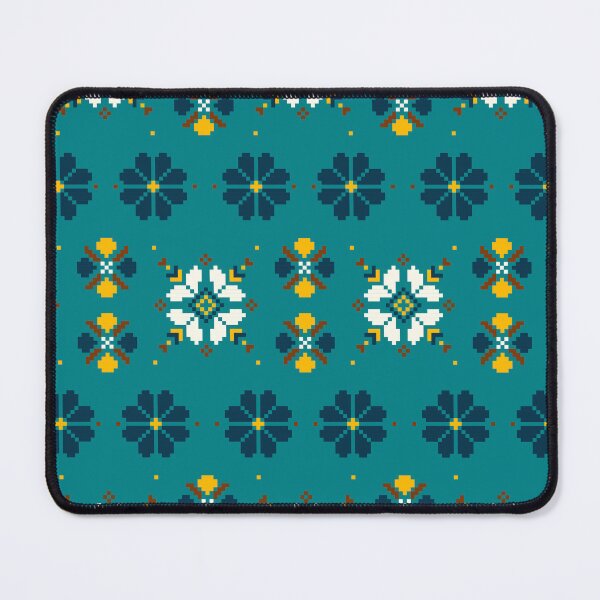 Item preview, This pixel-inspired fabric breathes life into modern design. designed and sold by Loomexa Studio .