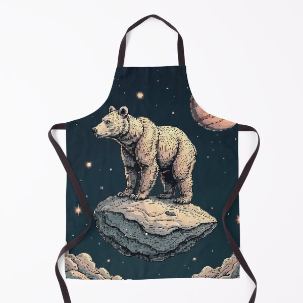 Item preview, Pixel Nebula Bear Guardian designed and sold by NaturePixel.