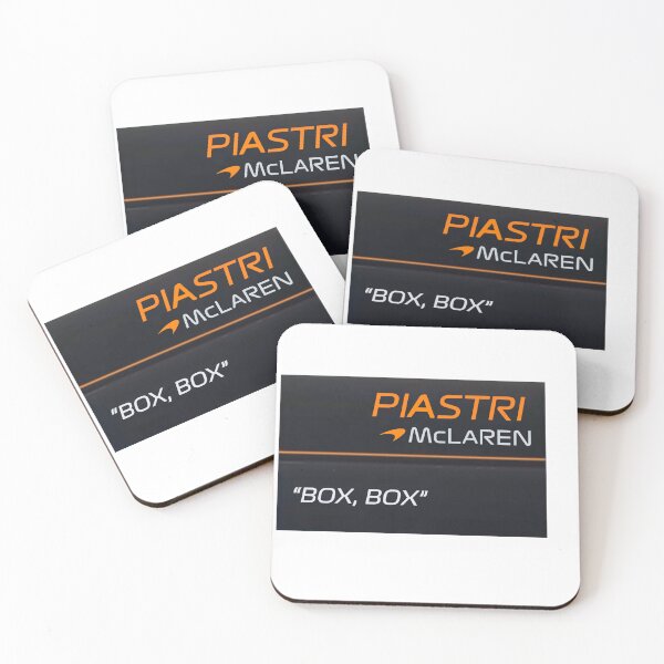Item preview, Oscar Piastri "box, box" radio message designed and sold by mayastef.