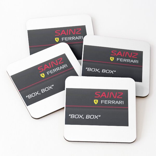 Item preview, Carlos Sainz "box, box" radio message designed and sold by mayastef.