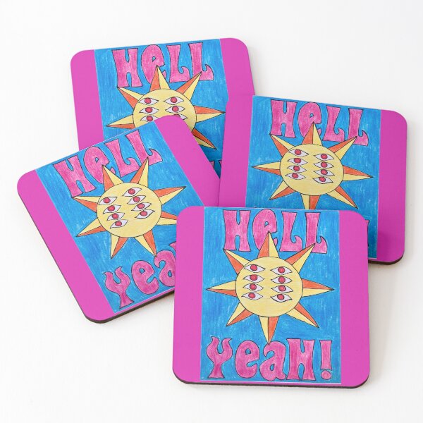 Item preview, Hell Yeah! Psychedelic Motivational Sun Pencil Drawing designed and sold by SheDissolves.