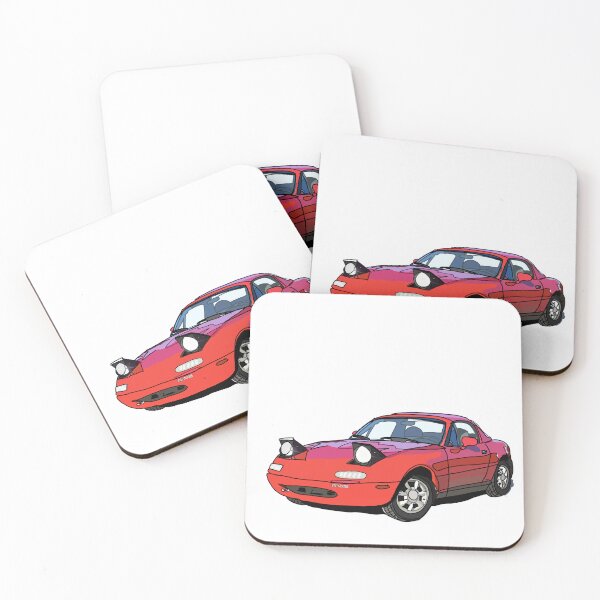 Item preview, Red Miata  designed and sold by Byrne&Bramble.