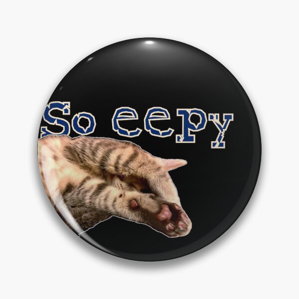 Item preview, So eepy, Sleepy kitten designed and sold by aadventures.