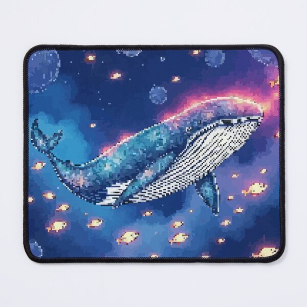 Item preview, Pixel Nebula Whale Drift designed and sold by NaturePixel.