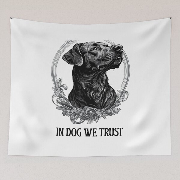 Item preview, In Dog We Trust - Pet Design designed and sold by AtlanticAvenue.