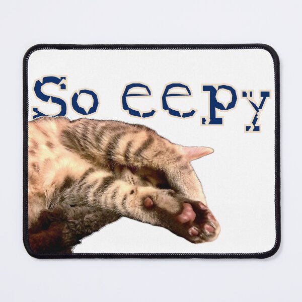 Item preview, So eepy, Sleepy kitten designed and sold by aadventures.