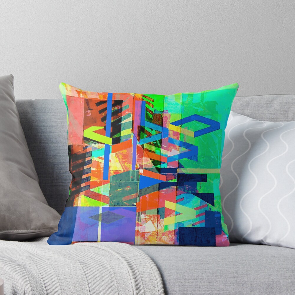 Item preview, Throw Pillow designed and sold by ViaARTfactory.