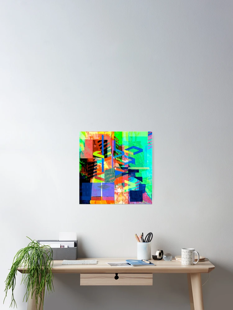 Thumbnail 2 of 3, Poster, Geometric Pattern designed and sold by ViaARTfactory.