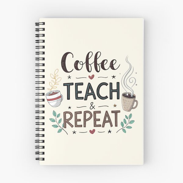 Item preview, Coffee Teach & Repeat designed and sold by Lydyb-creations.
