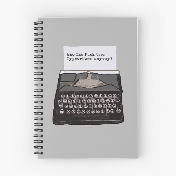 Item preview, “Who uses typewriters anyway” lyrics and typewriter art from TTPD by TS designed and sold by petridishbaby.