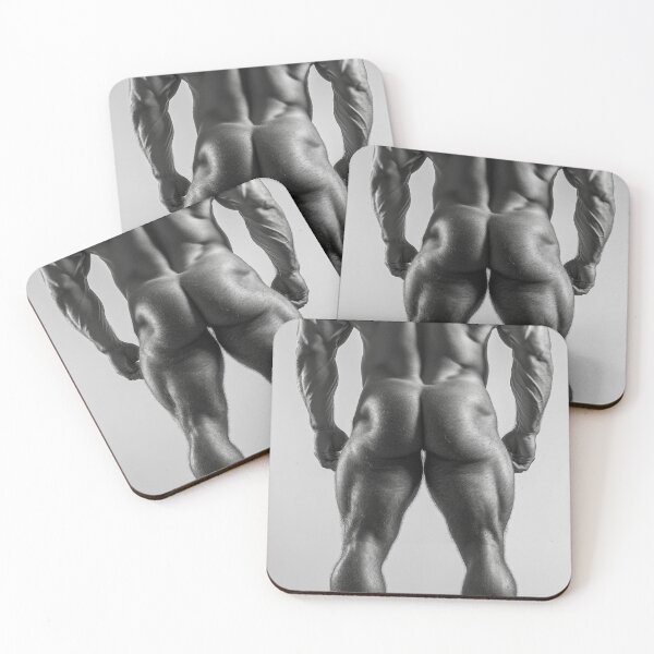 Item preview, Rear view of a bodybuilder designed and sold by BeautyofMasc.