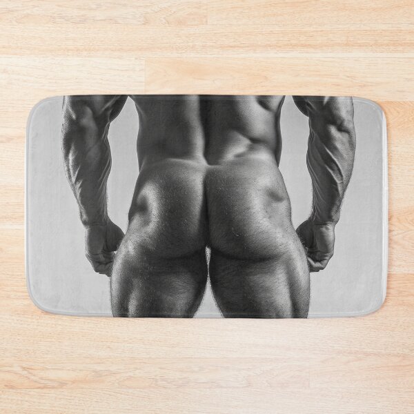 Item preview, Rear view of a bodybuilder designed and sold by BeautyofMasc.
