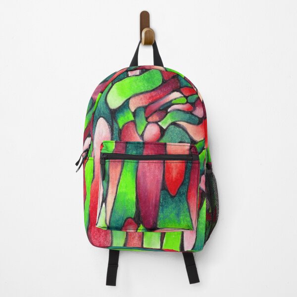 Item preview, Abstract Colorful Neurographic Art - Red Green designed and sold by thecolorbirdie.