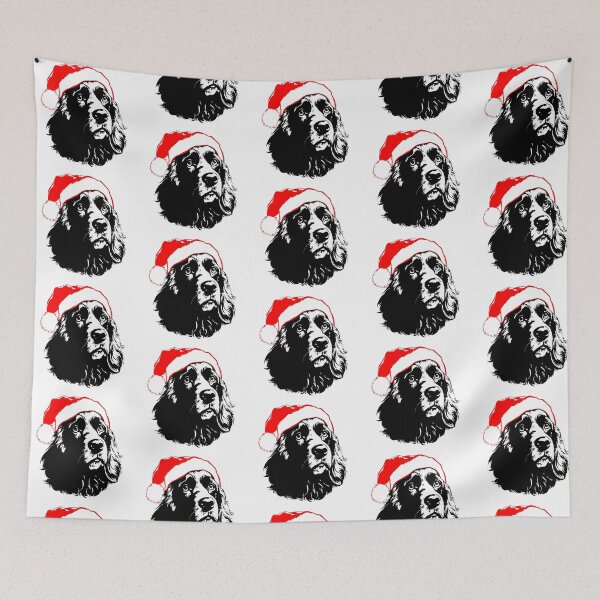 Item preview, Festive Cocker Spaniel Delight designed and sold by JollyCritters.