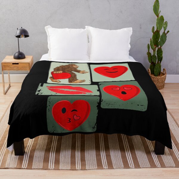 Item preview, Valentines Day Hearts Funny Boys Girls Bigfoot Vintage For Men Women designed and sold by MOHAMED FRASER.
