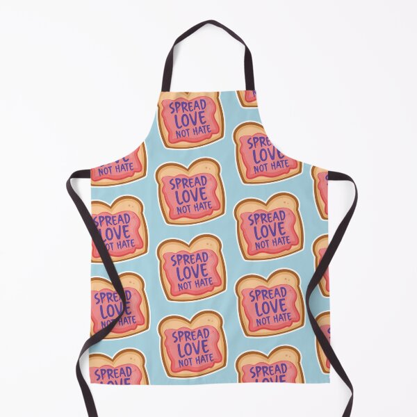 Item preview, Spread Love Not Hate Design – Toast and Jelly Pun - Anti-Trump, Gay Rights, LGBTIQA+ rights designed and sold by hitechmom.
