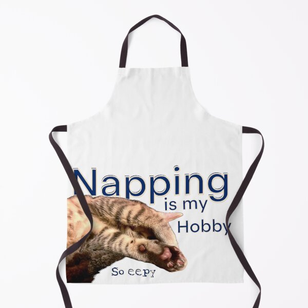 Item preview, Napping is my hobby, So eepy, Sleepy kitten designed and sold by aadventures.