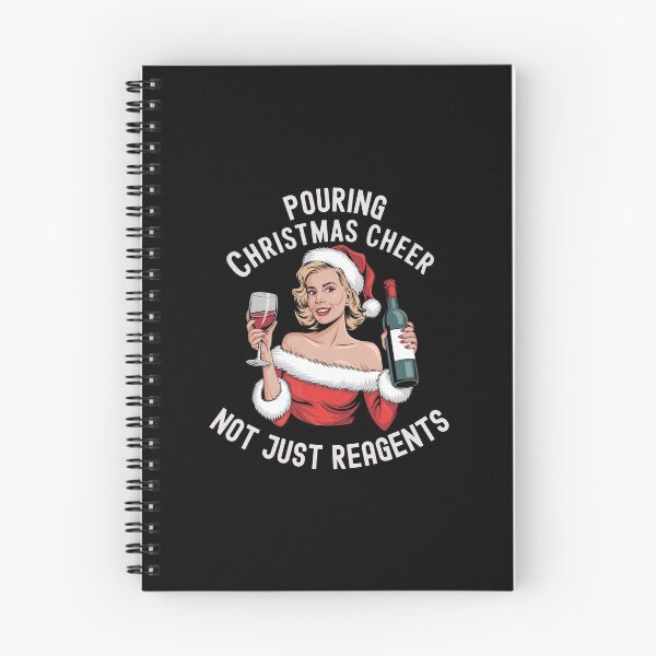 Item preview, Pouring Cheer, Not Just Reagents | Womens Laboratory Christmas | Ladies Science Christmas | Womens Science Christmas | Chemistry Christmas Gift designed and sold by jadedscientist.
