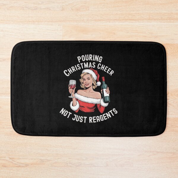 Item preview, Pouring Cheer, Not Just Reagents | Womens Laboratory Christmas | Ladies Science Christmas | Womens Science Christmas | Chemistry Christmas Gift designed and sold by jadedscientist.