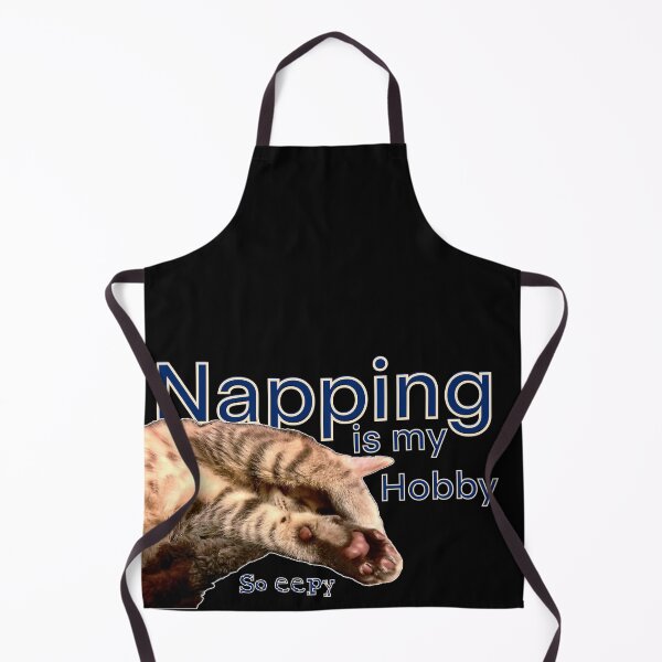 Item preview, Napping is my hobby, So eepy, Sleepy kitten designed and sold by aadventures.