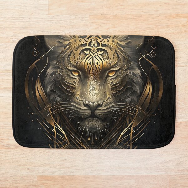 Item preview, Elegant Golden Tiger designed and sold by Humberto Braga.
